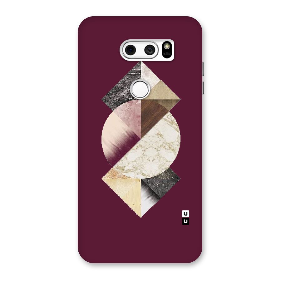 Abstract Marble Pattern Back Case for LG V30
