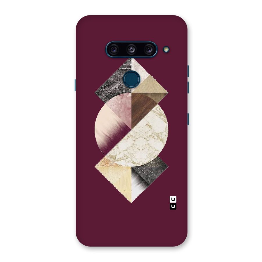 Abstract Marble Pattern Back Case for LG  V40 ThinQ