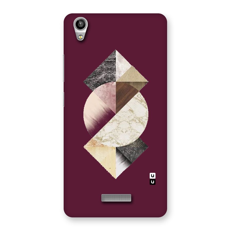 Abstract Marble Pattern Back Case for Lava-Pixel-V1