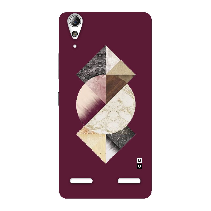 Abstract Marble Pattern Back Case for Lenovo A6000 Plus