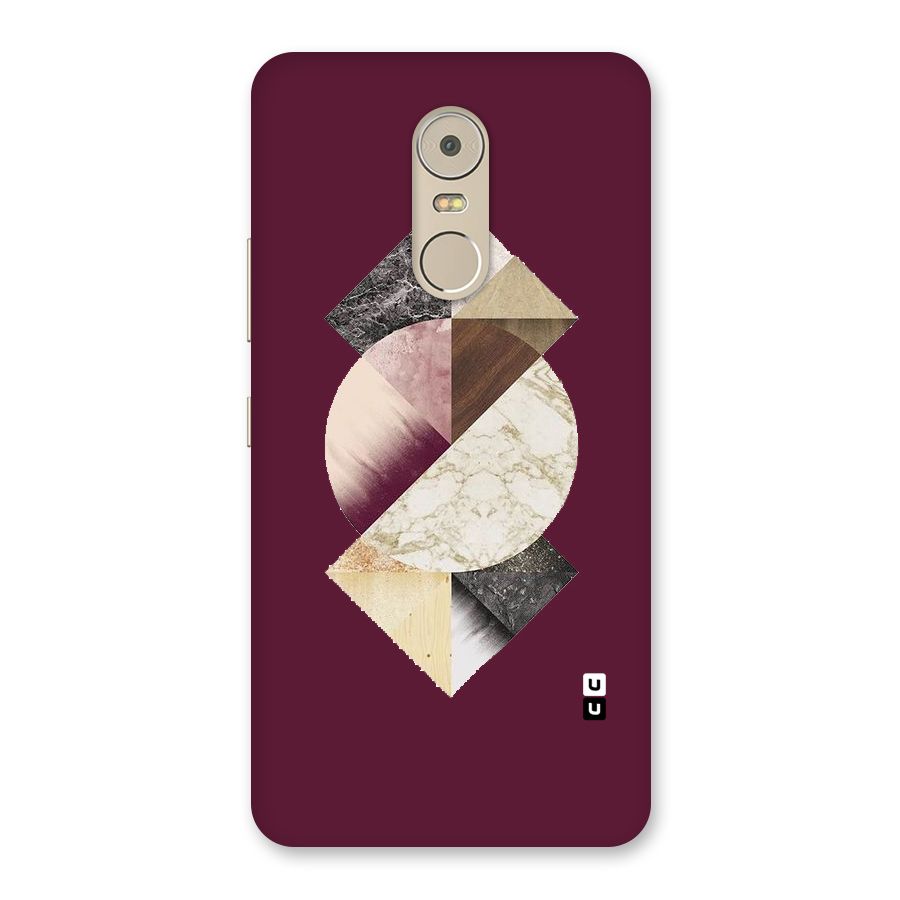 Abstract Marble Pattern Back Case for Lenovo K6 Note