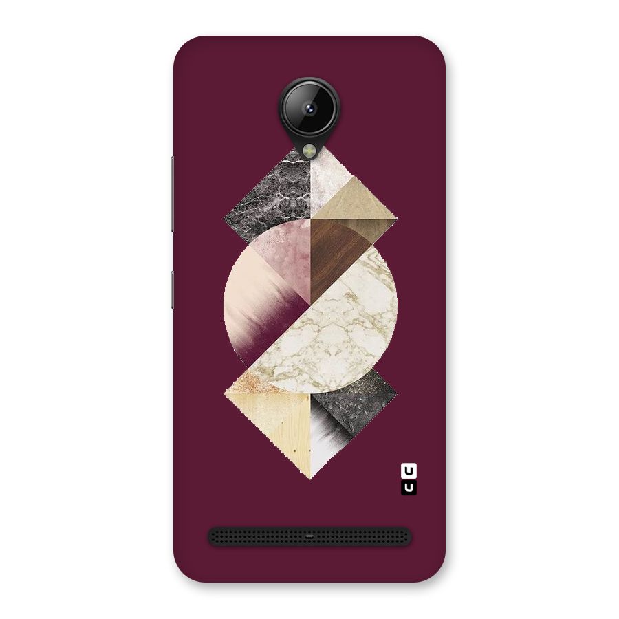 Abstract Marble Pattern Back Case for Lenovo C2