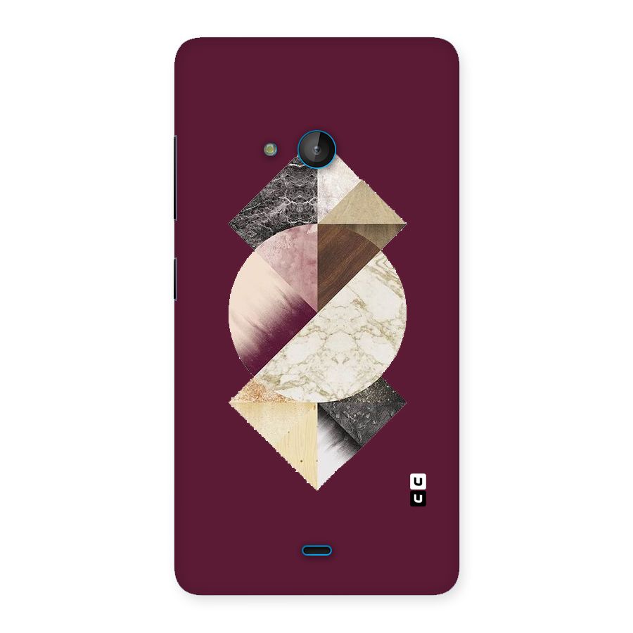 Abstract Marble Pattern Back Case for Lumia 540