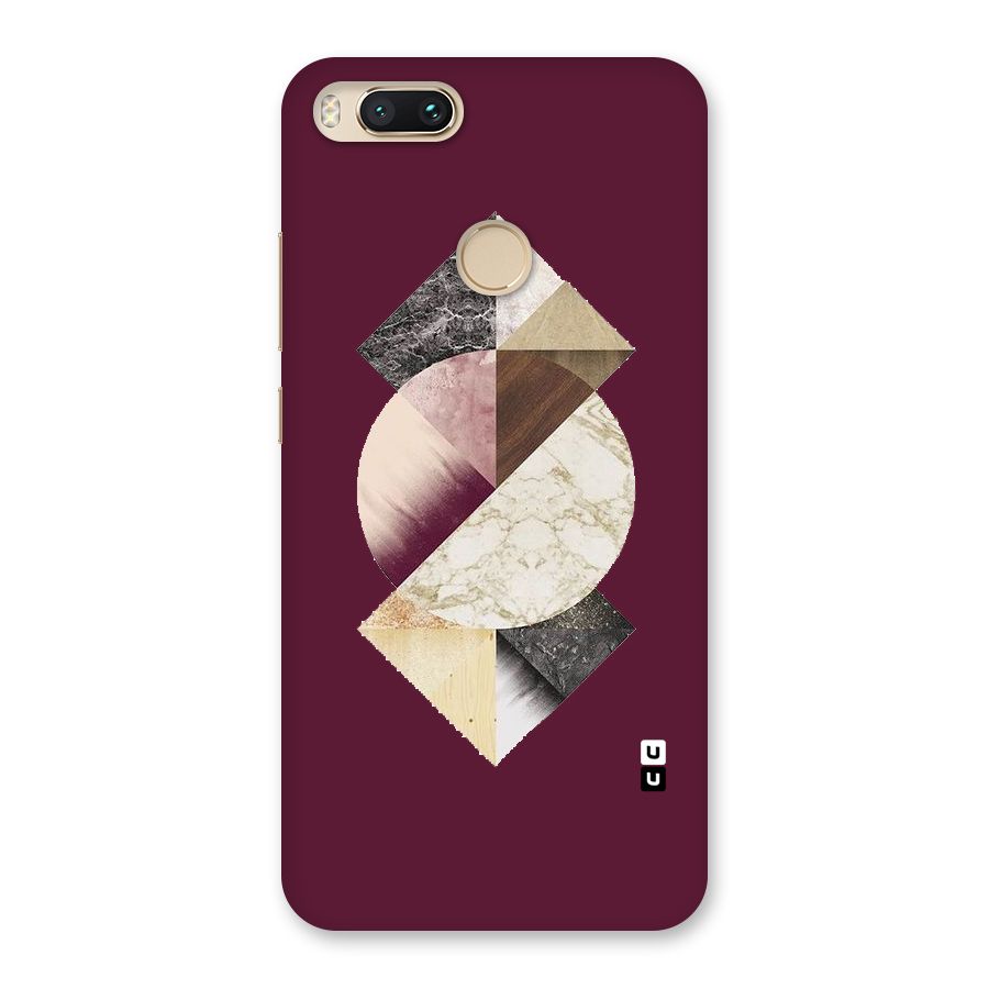 Abstract Marble Pattern Back Case for Mi A1