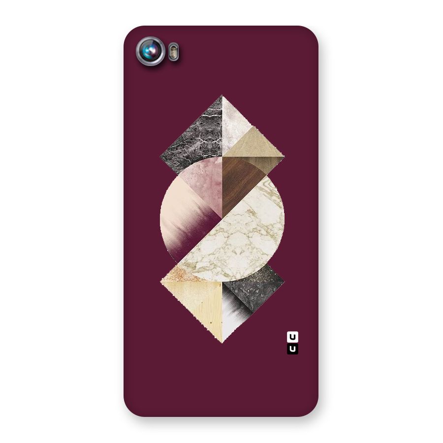 Abstract Marble Pattern Back Case for Micromax Canvas Fire 4 A107
