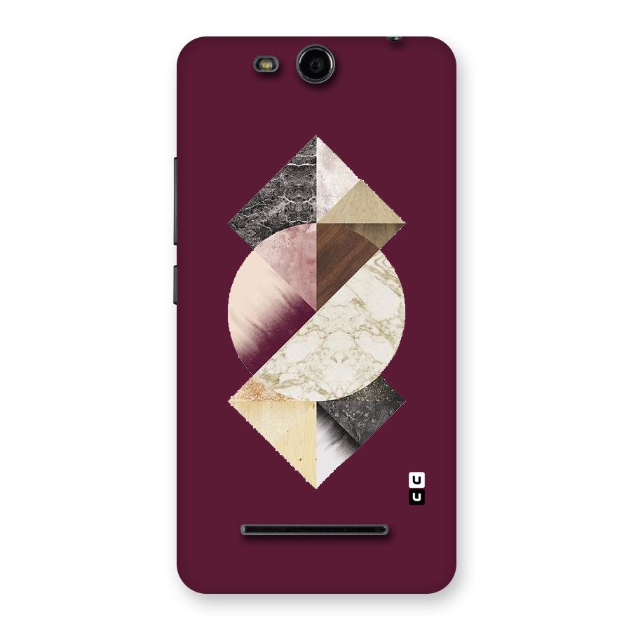 Abstract Marble Pattern Back Case for Micromax Canvas Juice 3 Q392