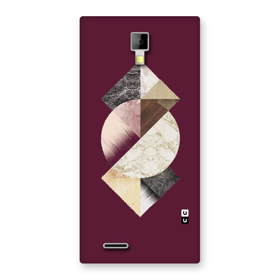Abstract Marble Pattern Back Case for Micromax Canvas Xpress A99