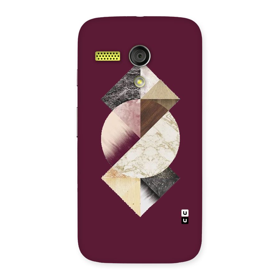 Abstract Marble Pattern Back Case for Moto G