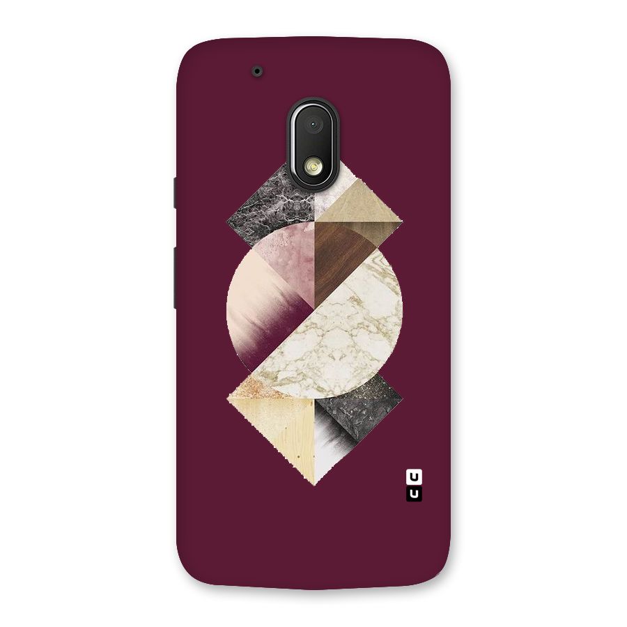 Abstract Marble Pattern Back Case for Moto G4 Play
