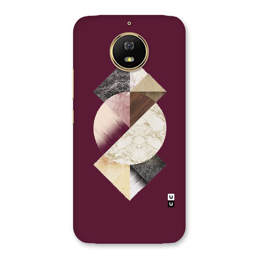 Abstract Marble Pattern Back Case for Moto G5s