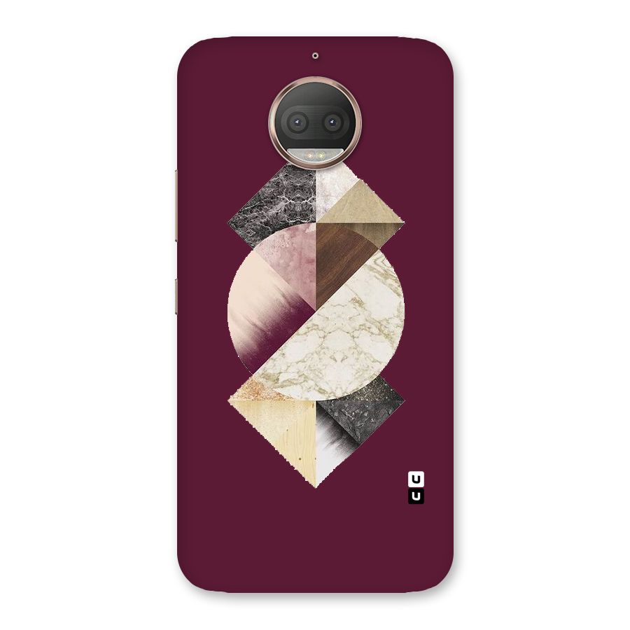 Abstract Marble Pattern Back Case for Moto G5s Plus