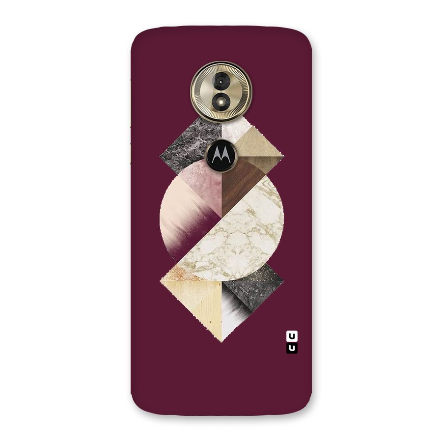 Abstract Marble Pattern Back Case for Moto G6 Play