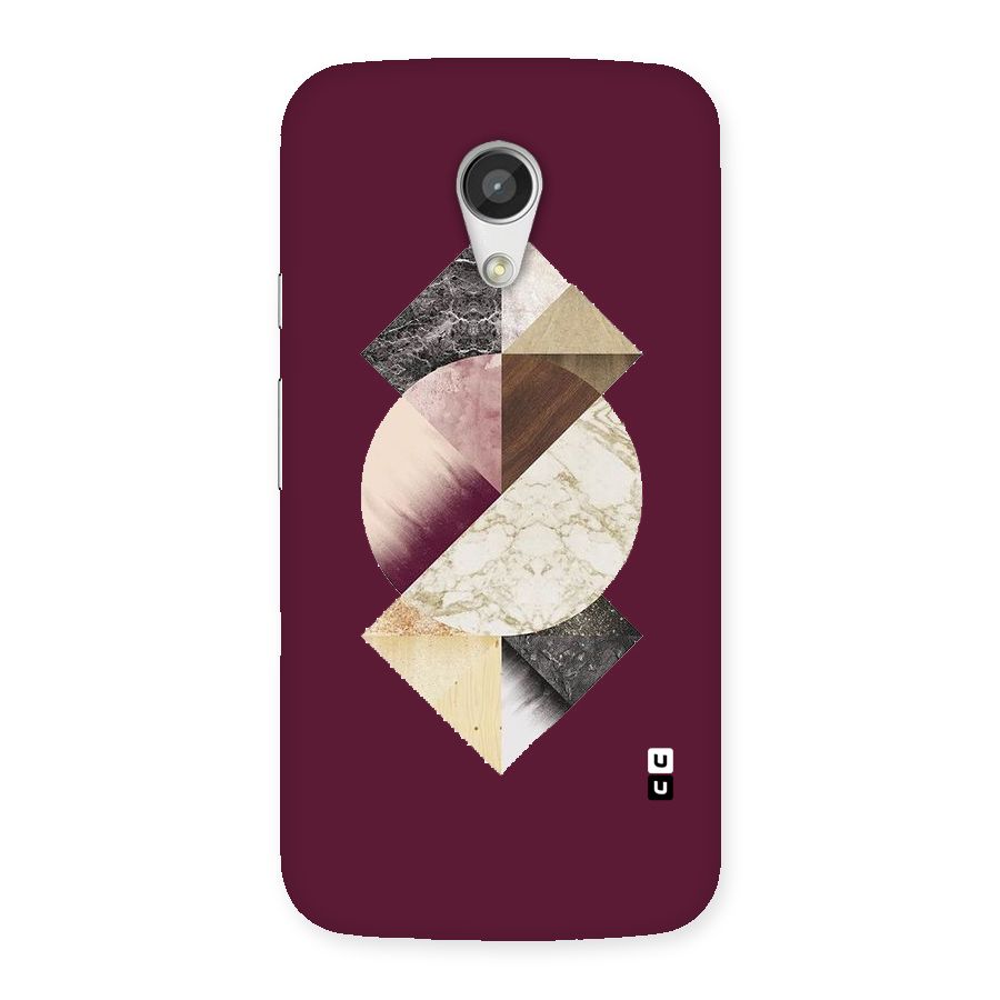 Abstract Marble Pattern Back Case for Moto G 2nd Gen