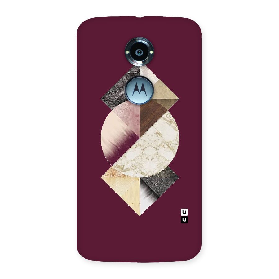 Abstract Marble Pattern Back Case for Moto X 2nd Gen