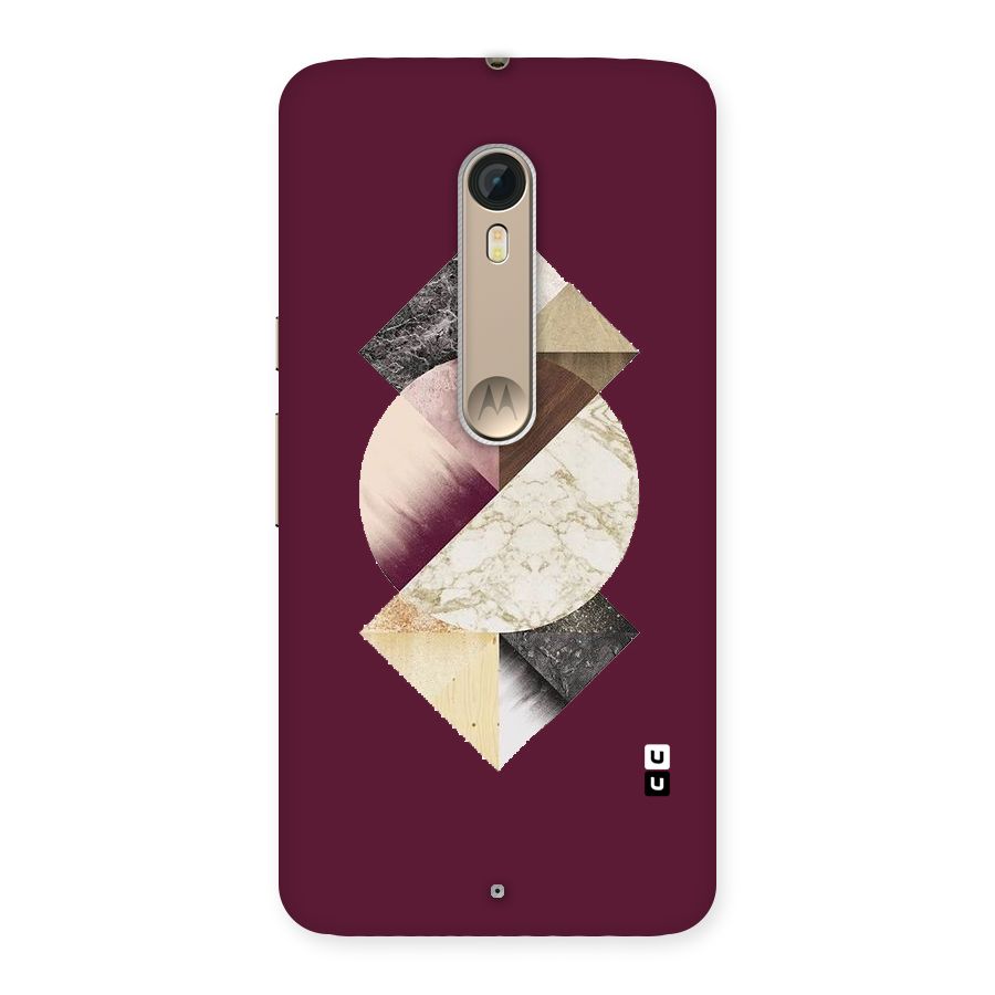 Abstract Marble Pattern Back Case for Motorola Moto X Style