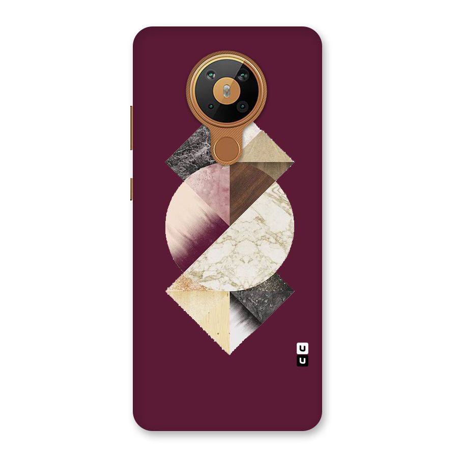 Abstract Marble Pattern Back Case for Nokia 5.3