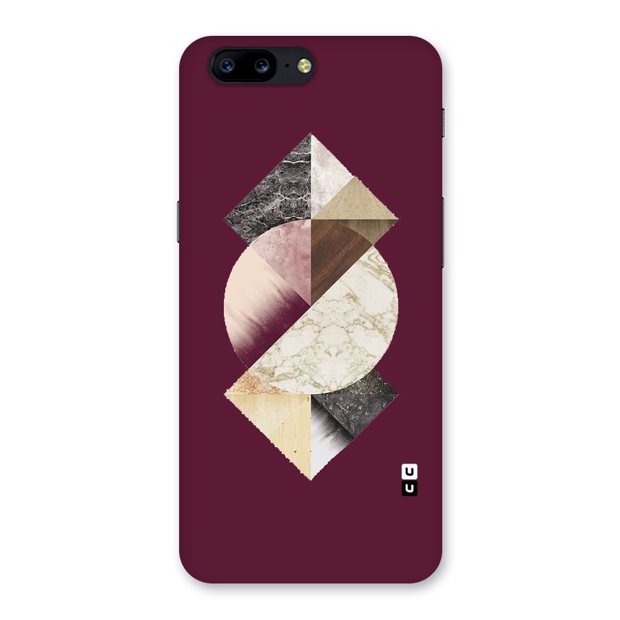 Abstract Marble Pattern Back Case for OnePlus 5