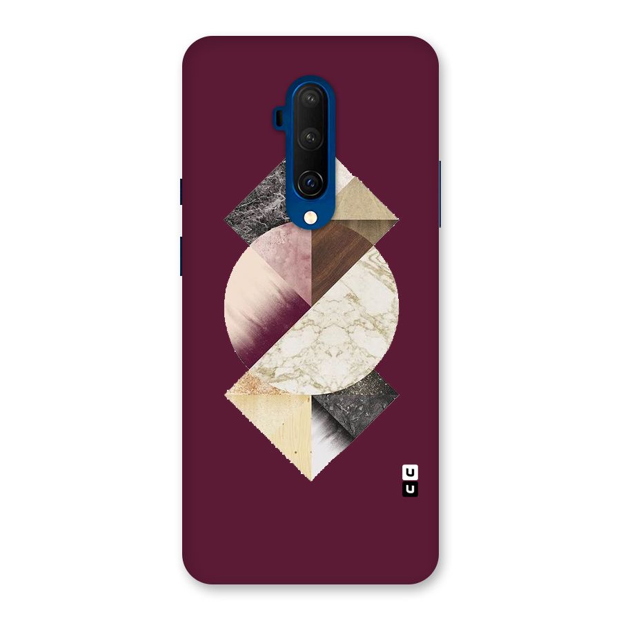 Abstract Marble Pattern Back Case for OnePlus 7T Pro