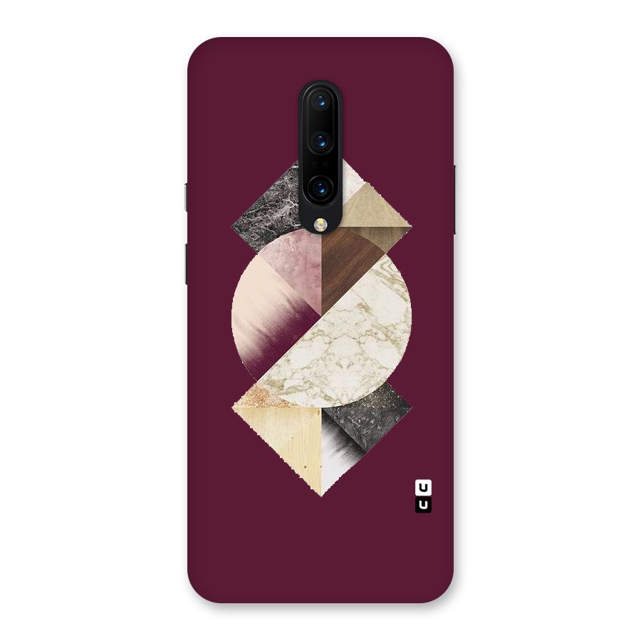 Abstract Marble Pattern Back Case for OnePlus 7 Pro