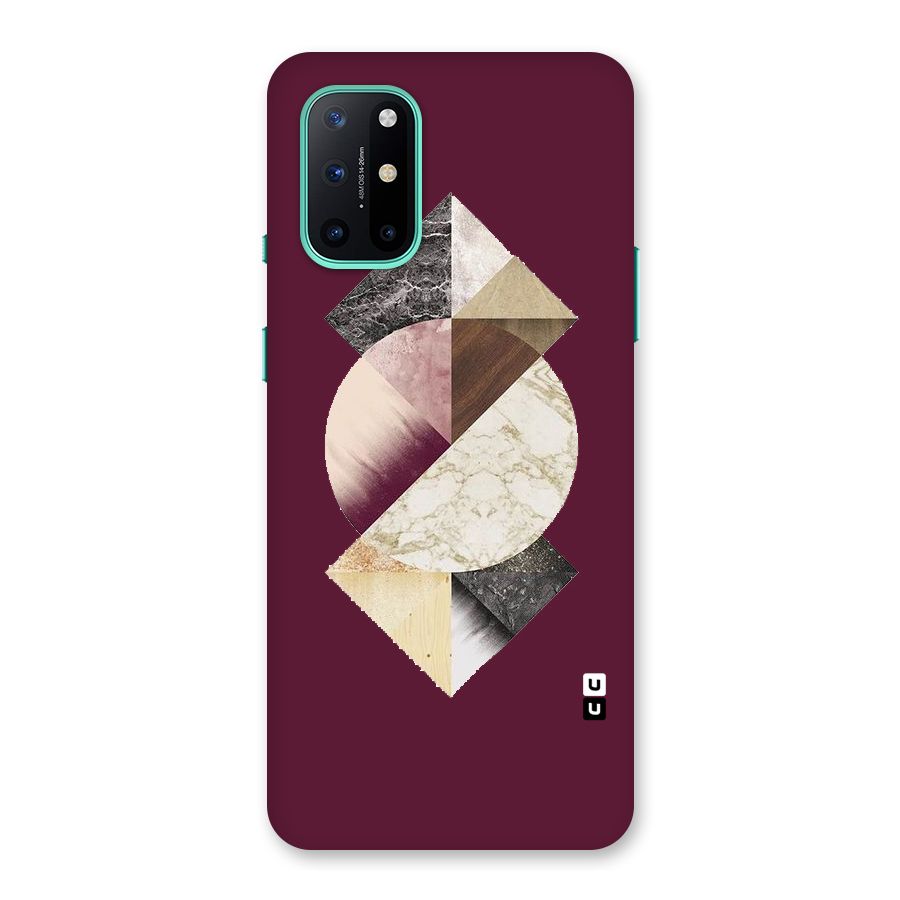 Abstract Marble Pattern Back Case for OnePlus 8T