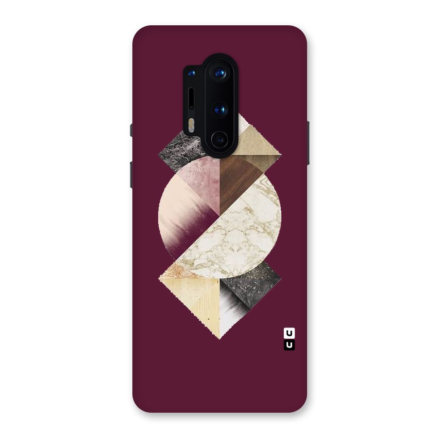 Abstract Marble Pattern Back Case for OnePlus 8 Pro