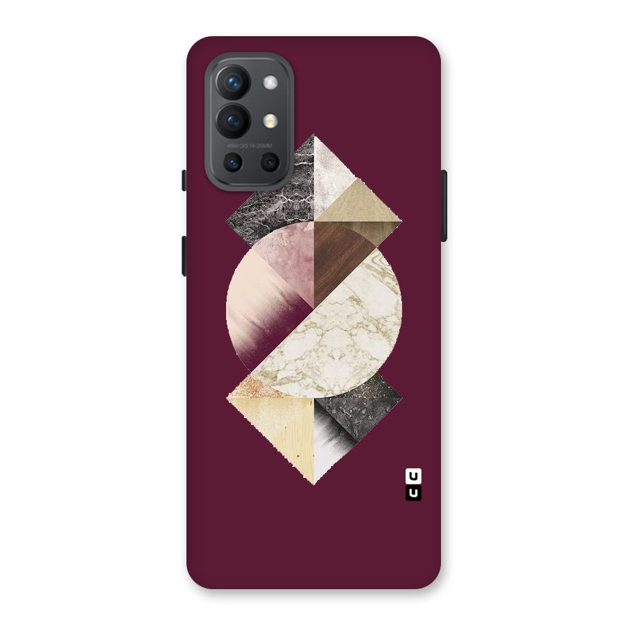 Abstract Marble Pattern Back Case for OnePlus 9R