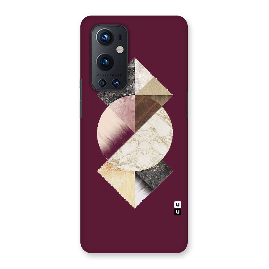 Abstract Marble Pattern Back Case for OnePlus 9 Pro