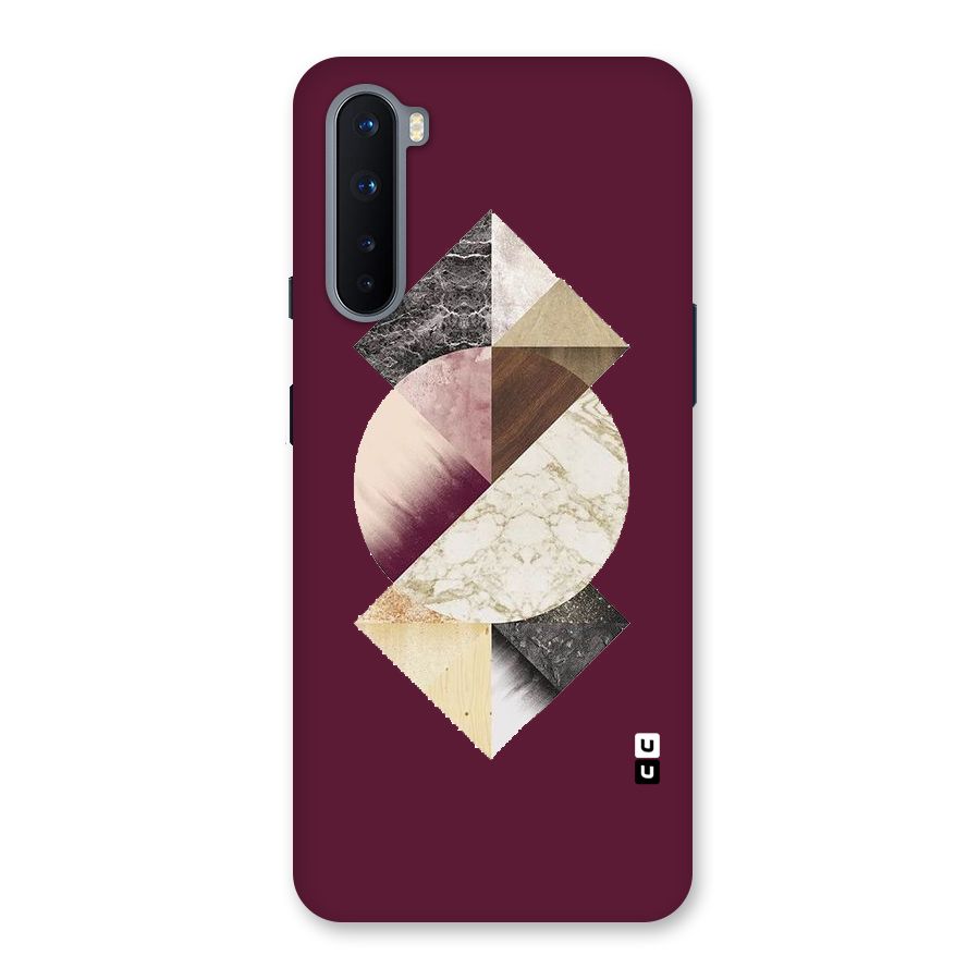 Abstract Marble Pattern Back Case for OnePlus Nord