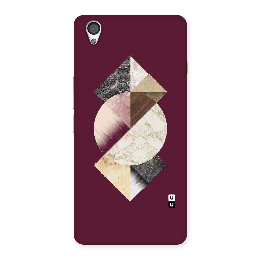 Abstract Marble Pattern Back Case for OnePlus X