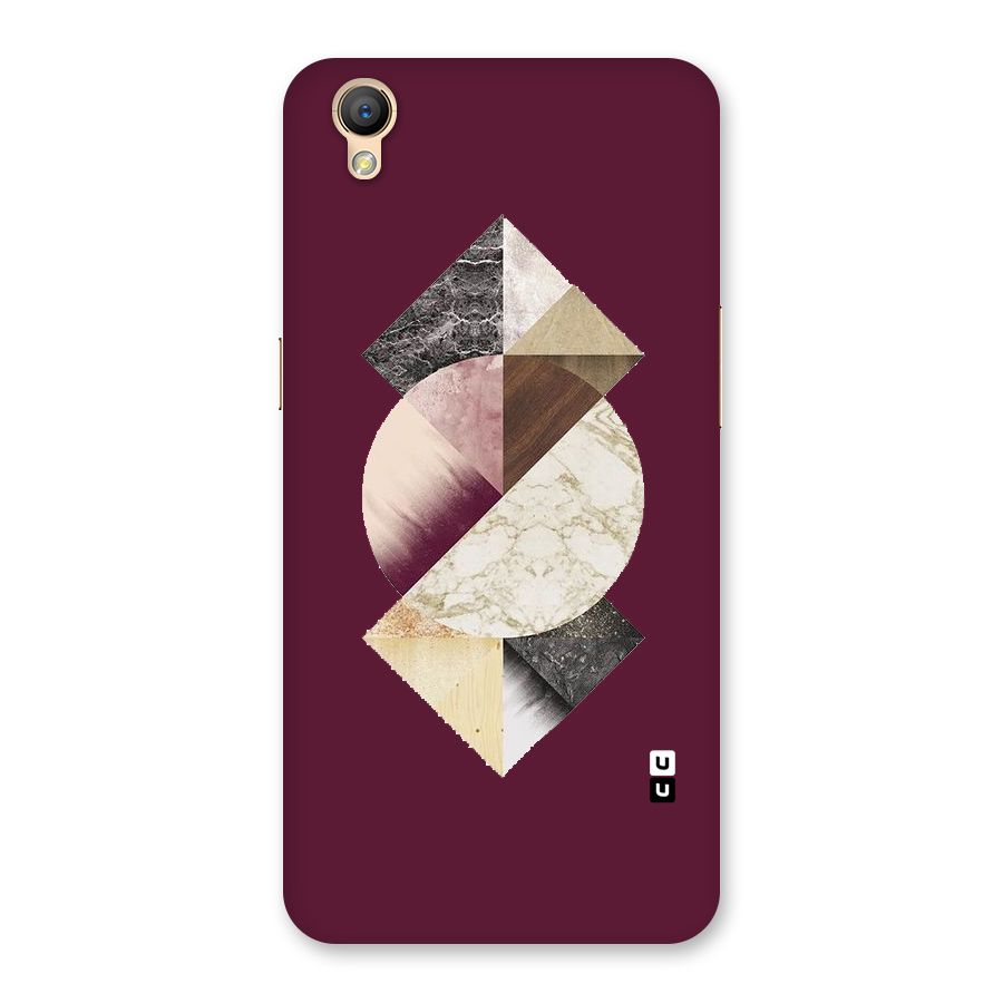 Abstract Marble Pattern Back Case for Oppo A37