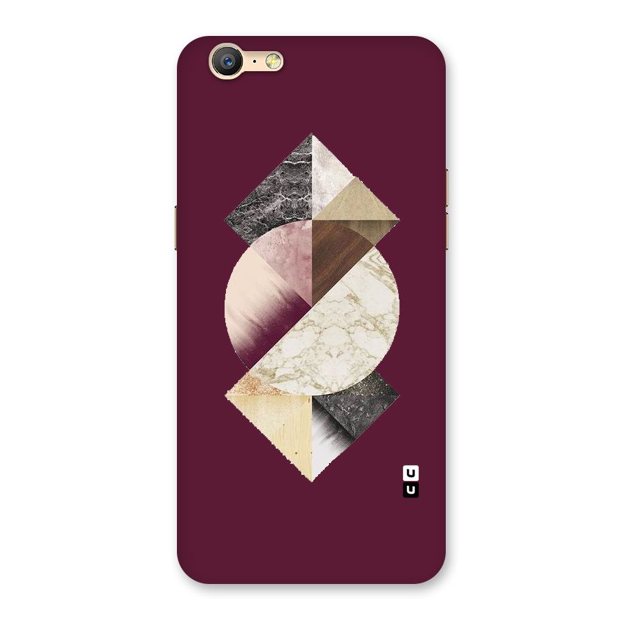 Abstract Marble Pattern Back Case for Oppo A39