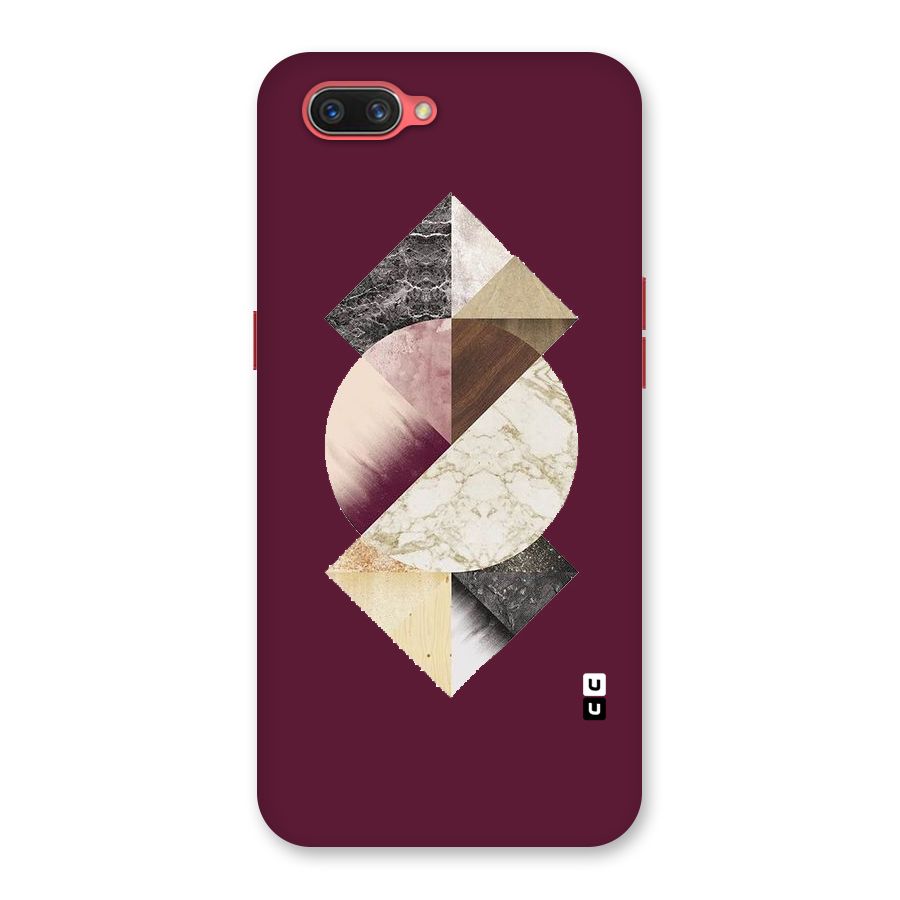 Abstract Marble Pattern Back Case for Oppo A3s