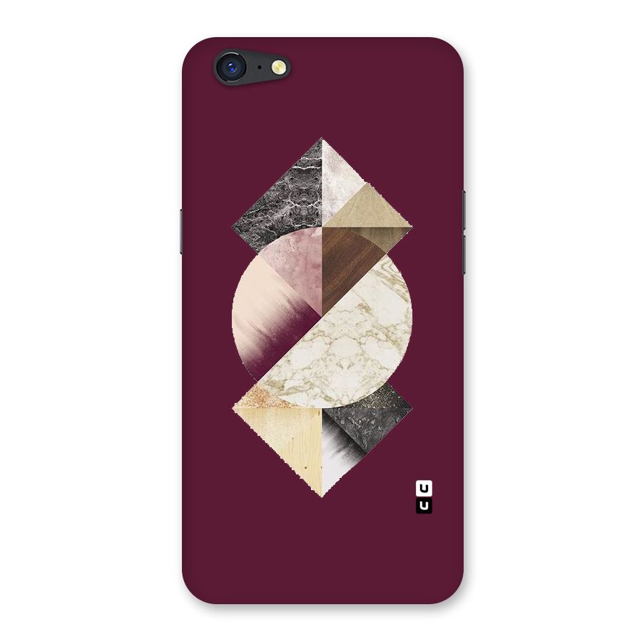 Abstract Marble Pattern Back Case for Oppo A71