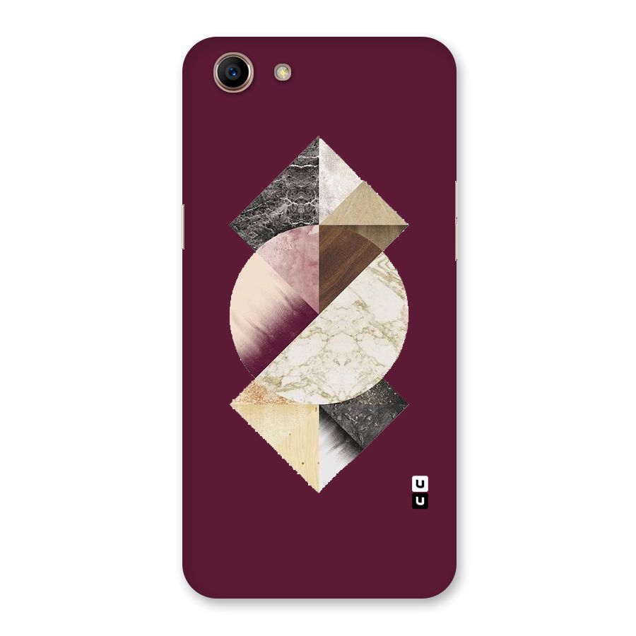 Abstract Marble Pattern Back Case for Oppo A83 (2018)