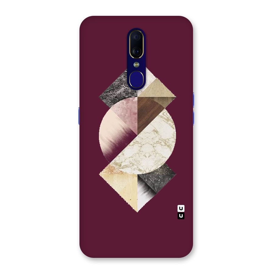 Abstract Marble Pattern Back Case for Oppo A9