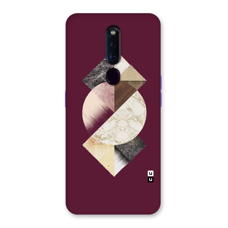 Abstract Marble Pattern Back Case for Oppo F11 Pro