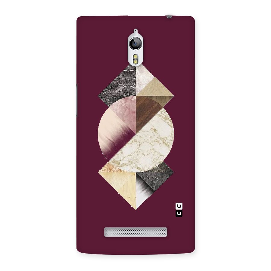 Abstract Marble Pattern Back Case for Oppo Find 7