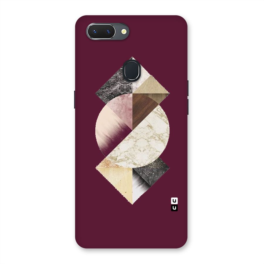 Abstract Marble Pattern Back Case for Oppo Realme 2