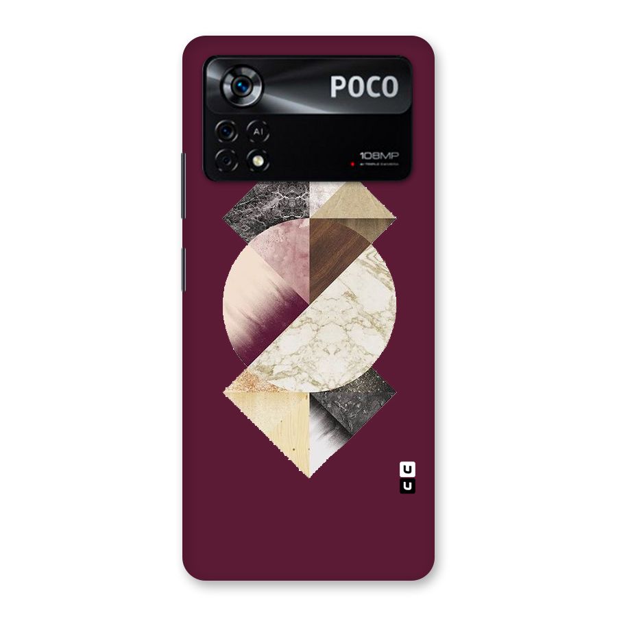 Abstract Marble Pattern Back Case for Poco X4 Pro 5G
