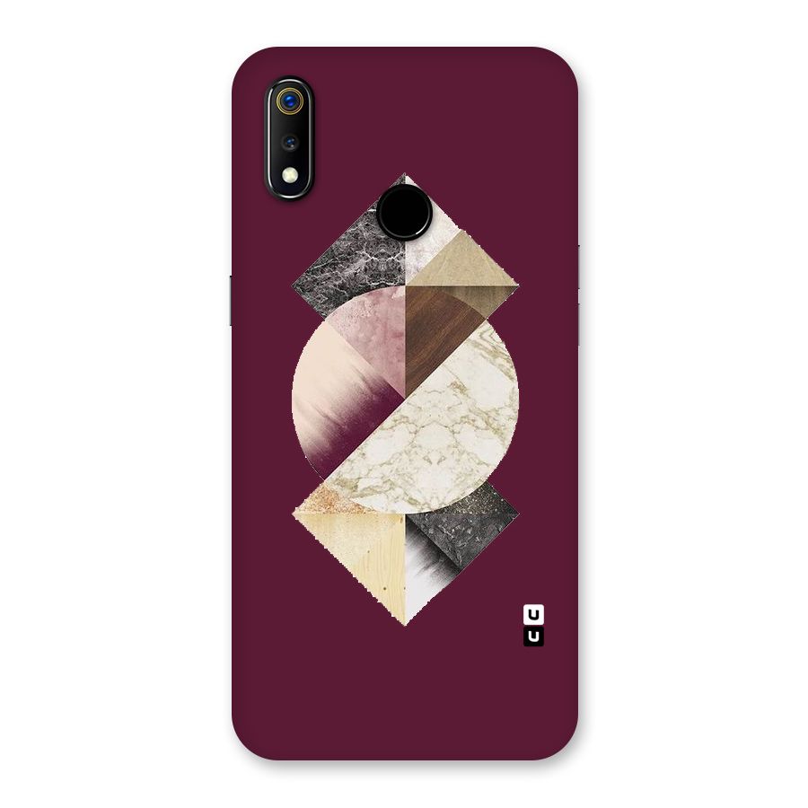 Abstract Marble Pattern Back Case for Realme 3