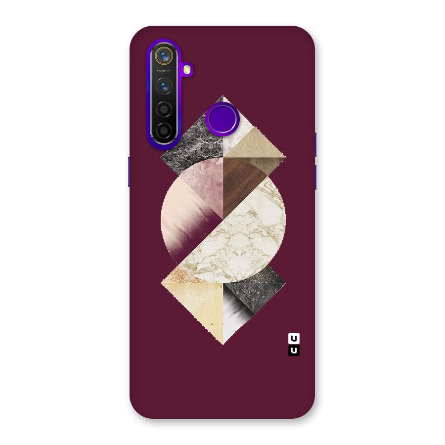 Abstract Marble Pattern Back Case for Realme 5 Pro