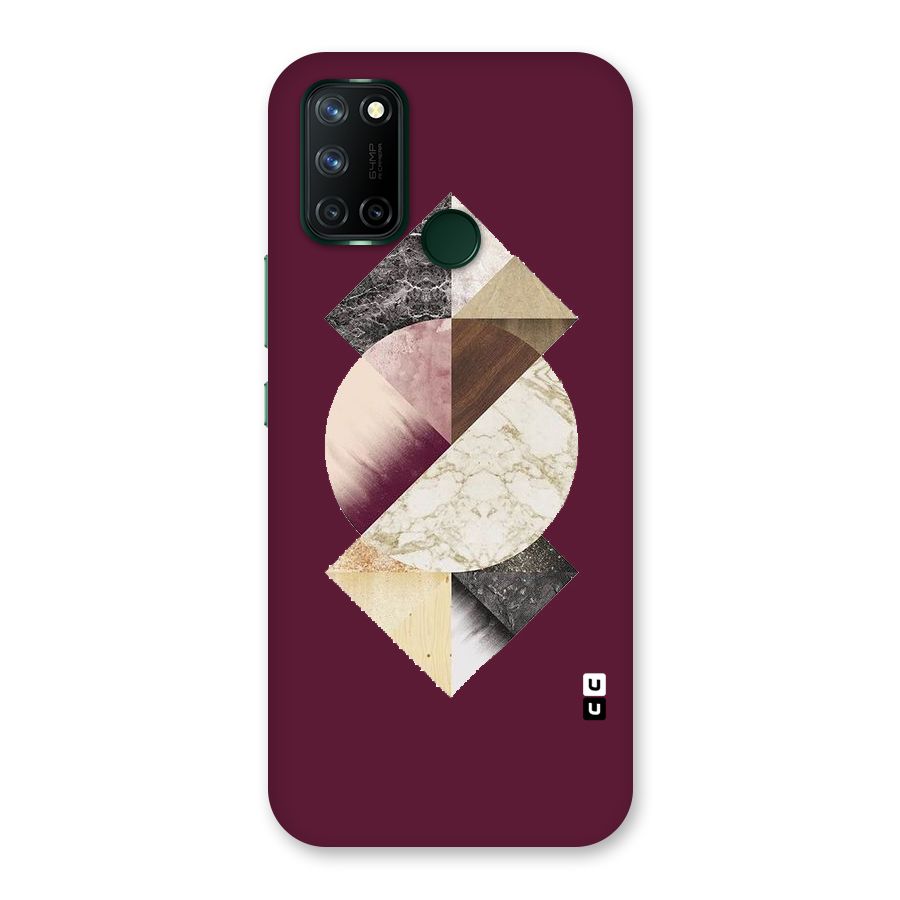 Abstract Marble Pattern Back Case for Realme 7i