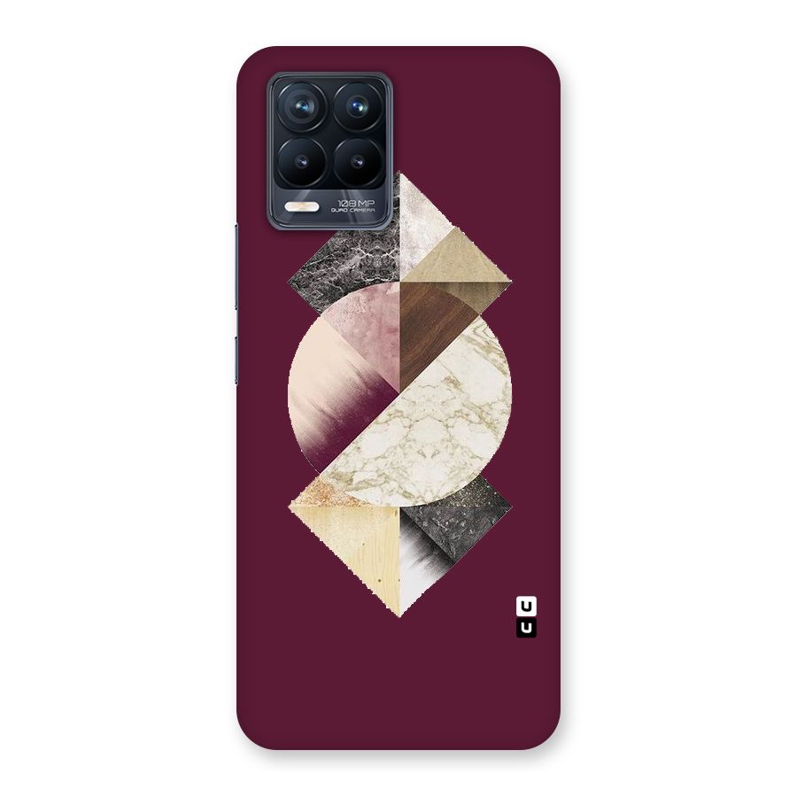 Abstract Marble Pattern Back Case for Realme 8 Pro
