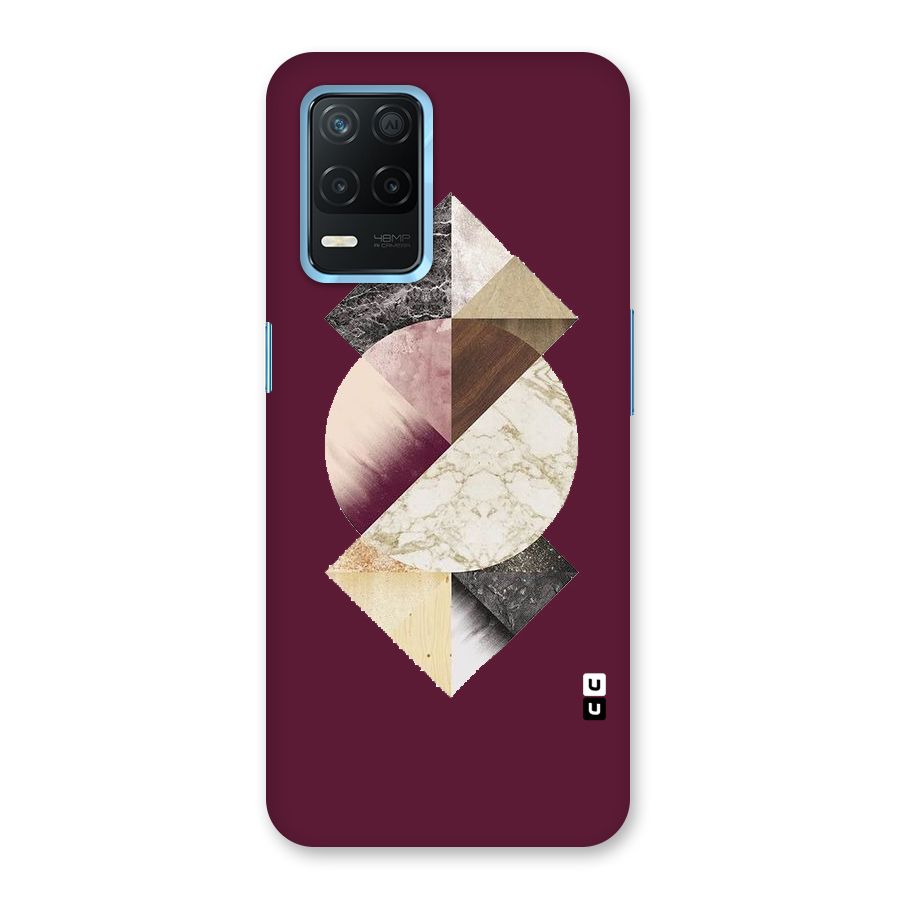 Abstract Marble Pattern Back Case for Realme 8s 5G