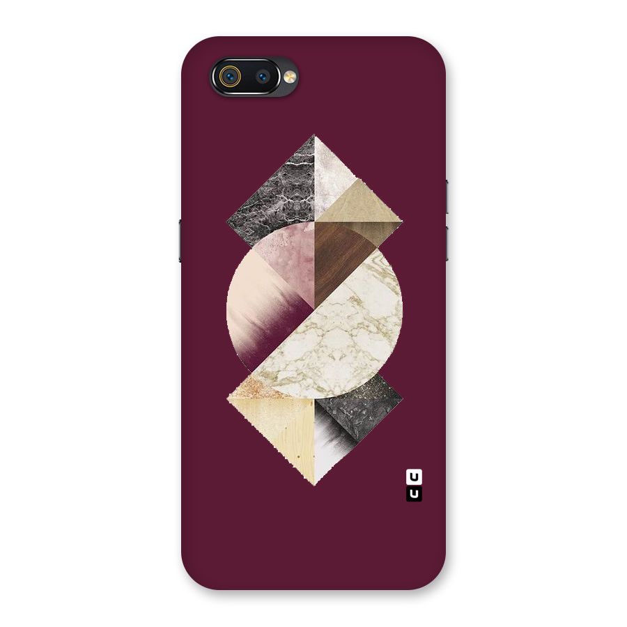 Abstract Marble Pattern Back Case for Realme C2