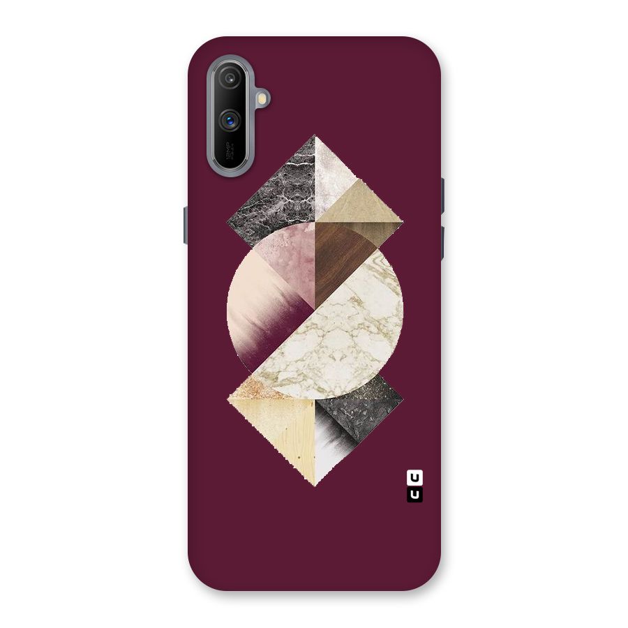 Abstract Marble Pattern Back Case for Realme C3