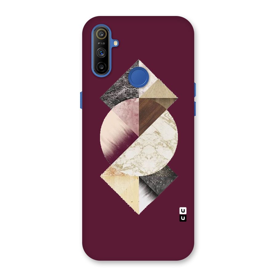 Abstract Marble Pattern Back Case for Realme Narzo 10A