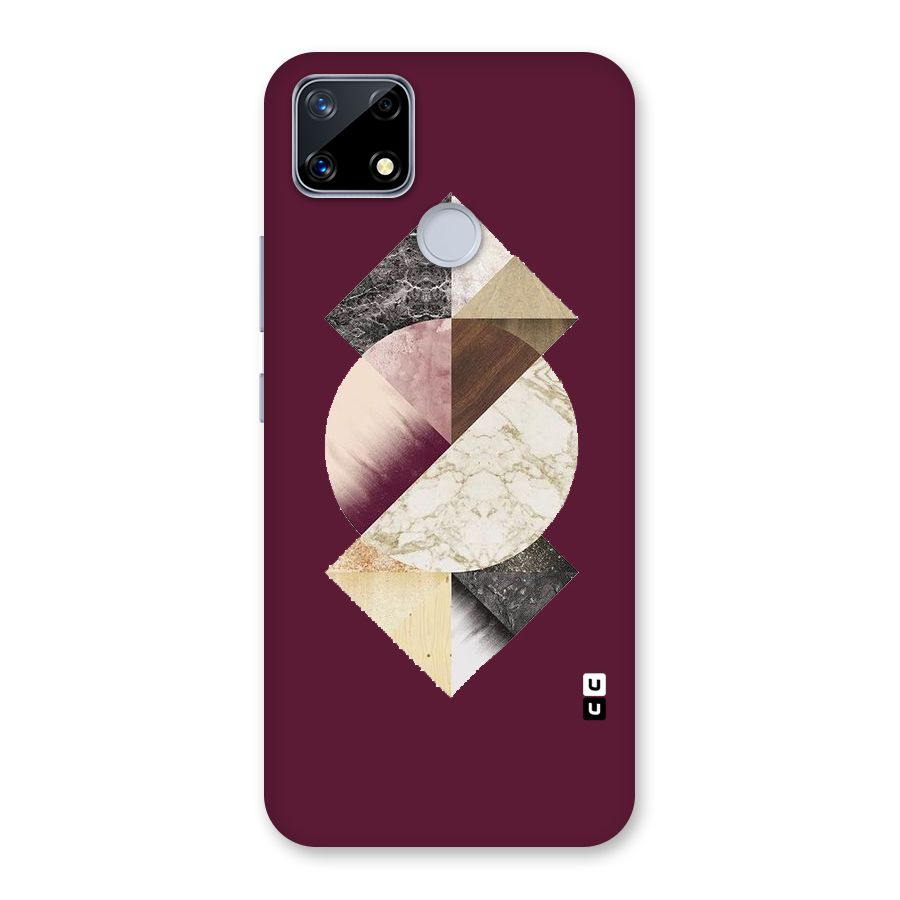 Abstract Marble Pattern Back Case for Realme Narzo 20