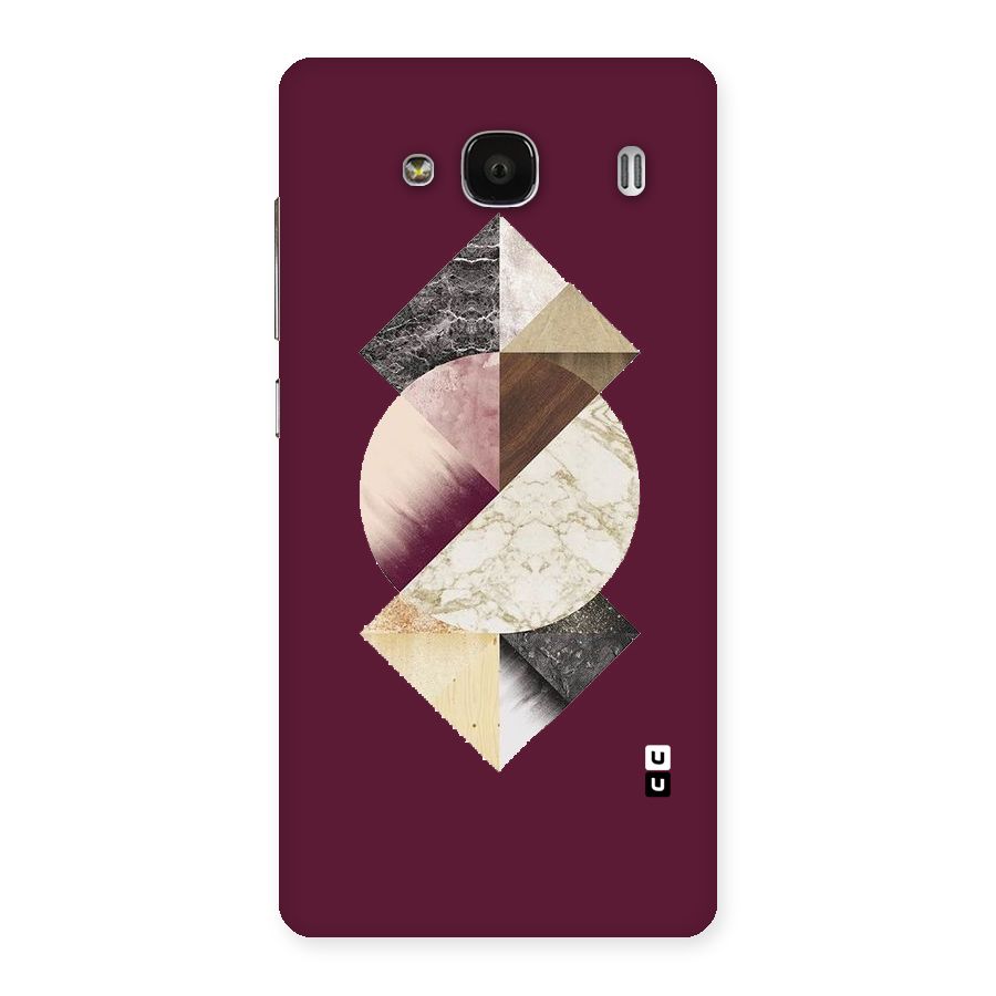 Abstract Marble Pattern Back Case for Redmi 2