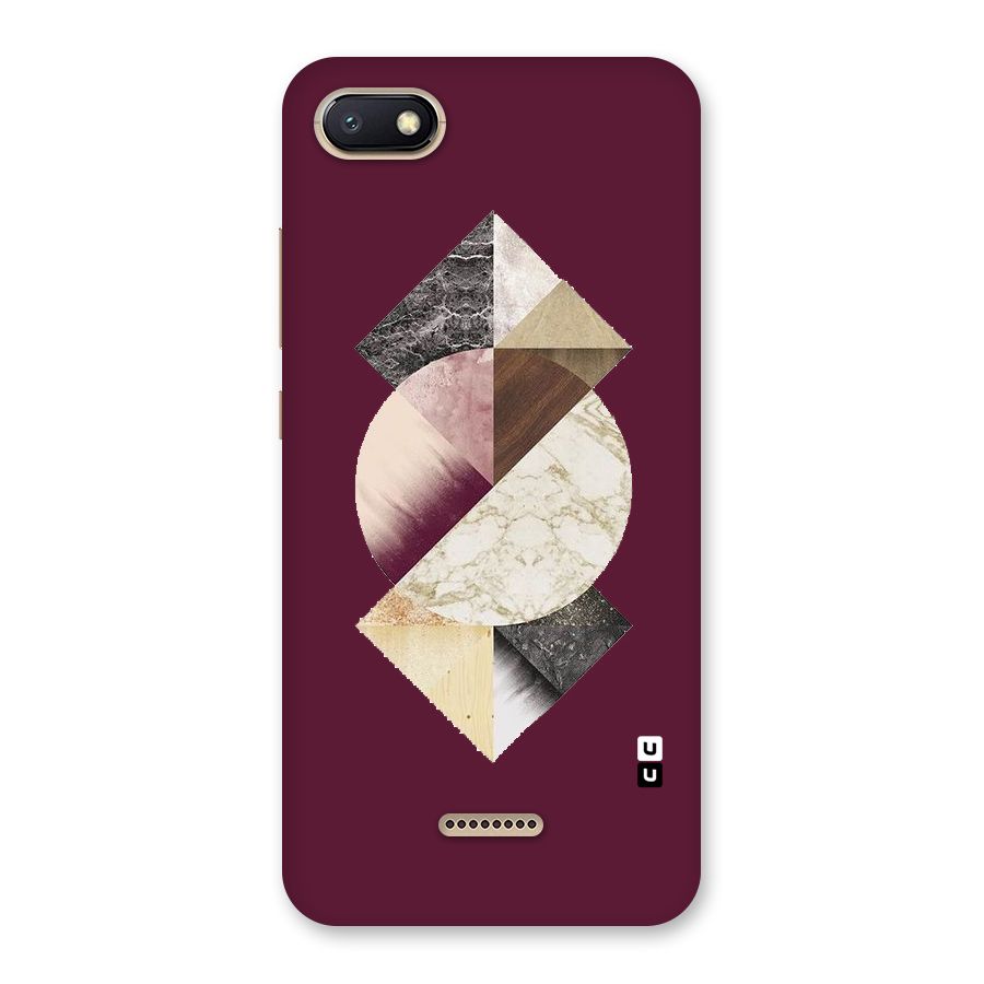 Abstract Marble Pattern Back Case for Redmi 6A